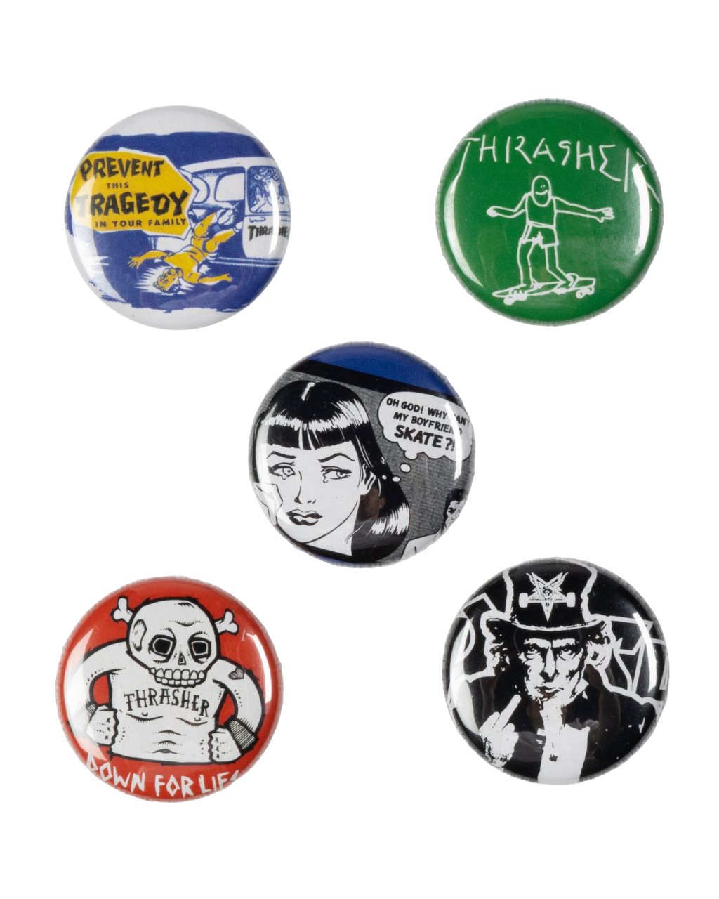 Usual Suspect Buttons Lapel Pin (5 Pack)