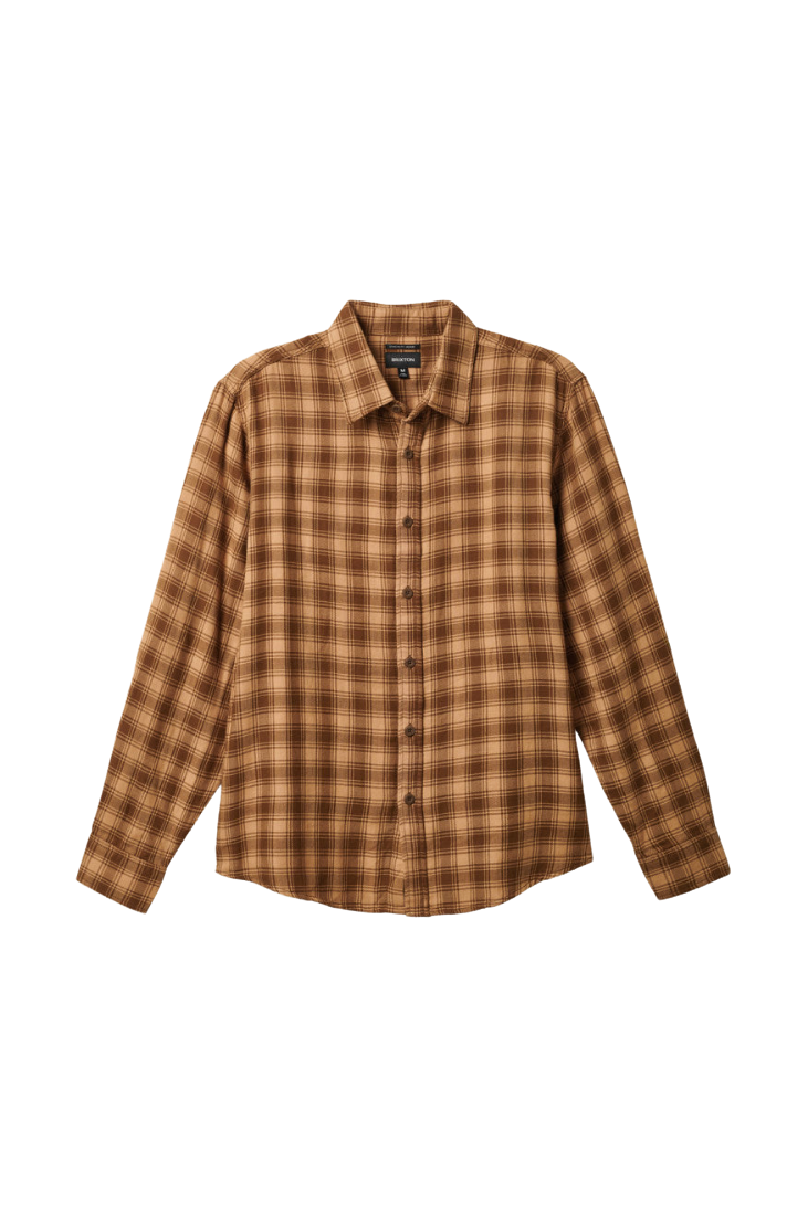 Cruz Soft Weave L/S Flannel - Mojave/Deep Palm