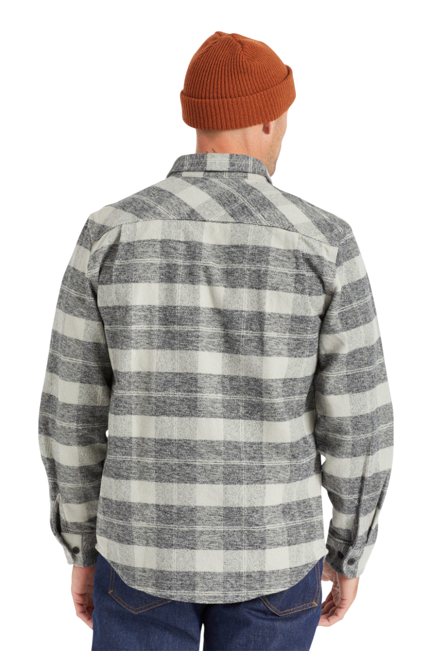 Bowery Heavyweight Flannel - Black/Charcoal