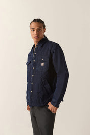 Veste Doublée Durham - Denim Foncé