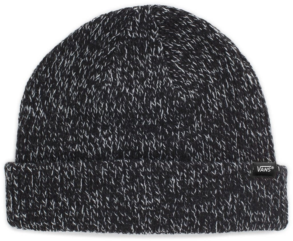 Core Basics Beanie - Black Heather