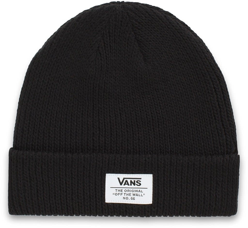 Ronan Cuff Beanie - Black