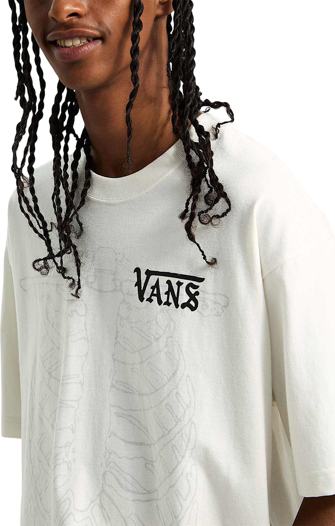 MTE Ribcage Reversible T-Shirt - Egret