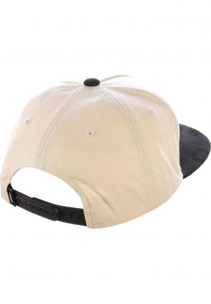 Full Patch Snapback - Oatmeal/Black