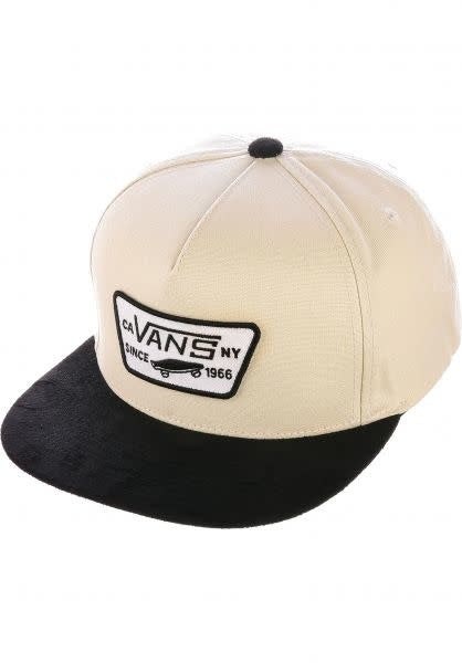 Full Patch Snapback - Oatmeal/Black