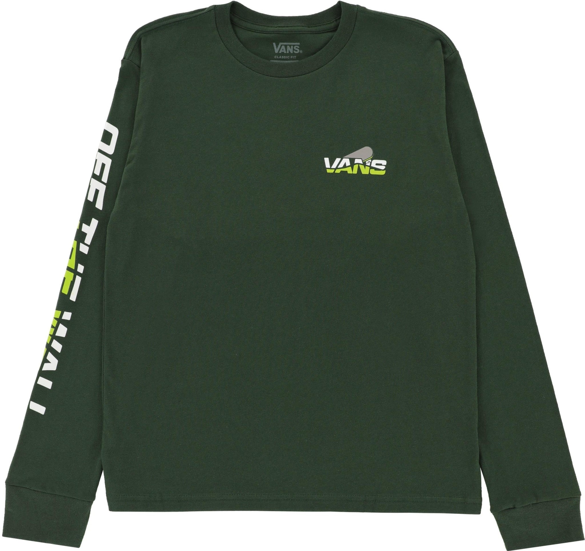 Kids Sk8 Shape Long Sleeve T-Shirt - Mountain View