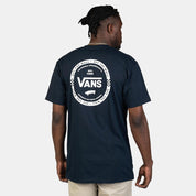 Logo Check T-Shirt - Navy