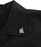 Malone Short Sleeve Buttondown Shirt - Black