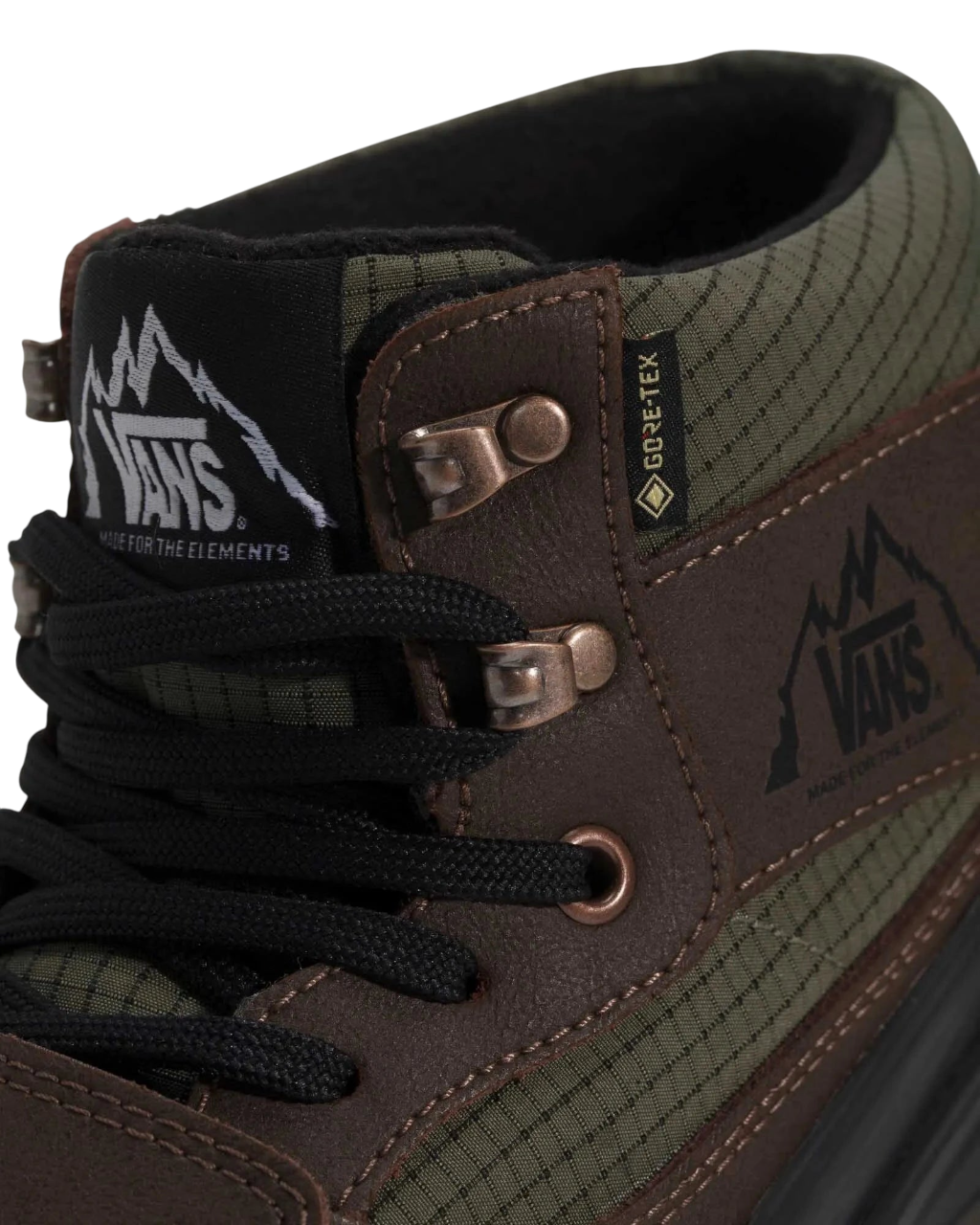 Mountain Mid GORE-TEX Insulated Boot - Dark Green/Dark Brown