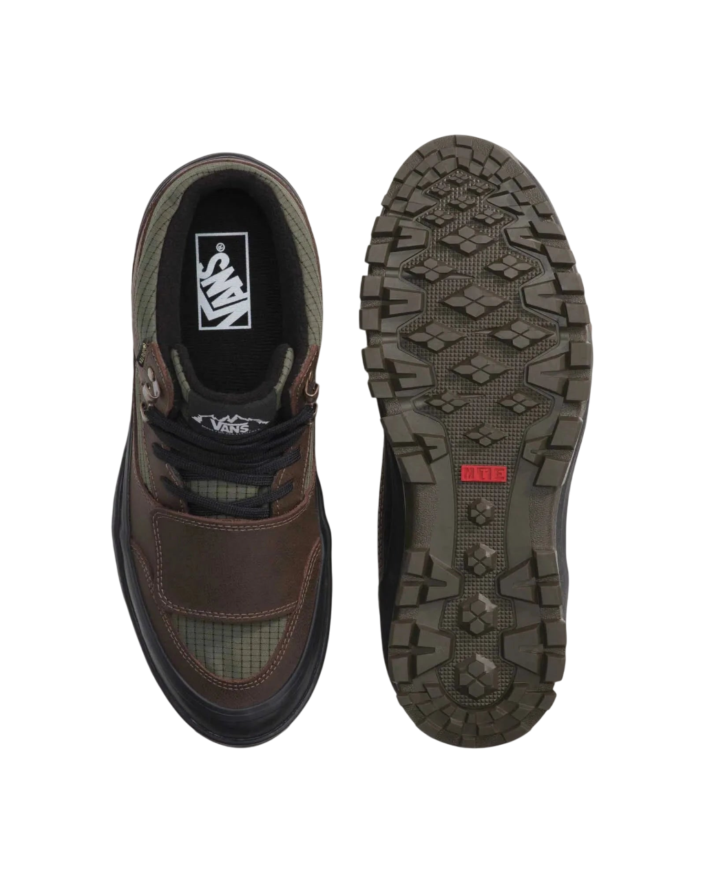 Mountain Mid GORE-TEX Insulated Boot - Dark Green/Dark Brown