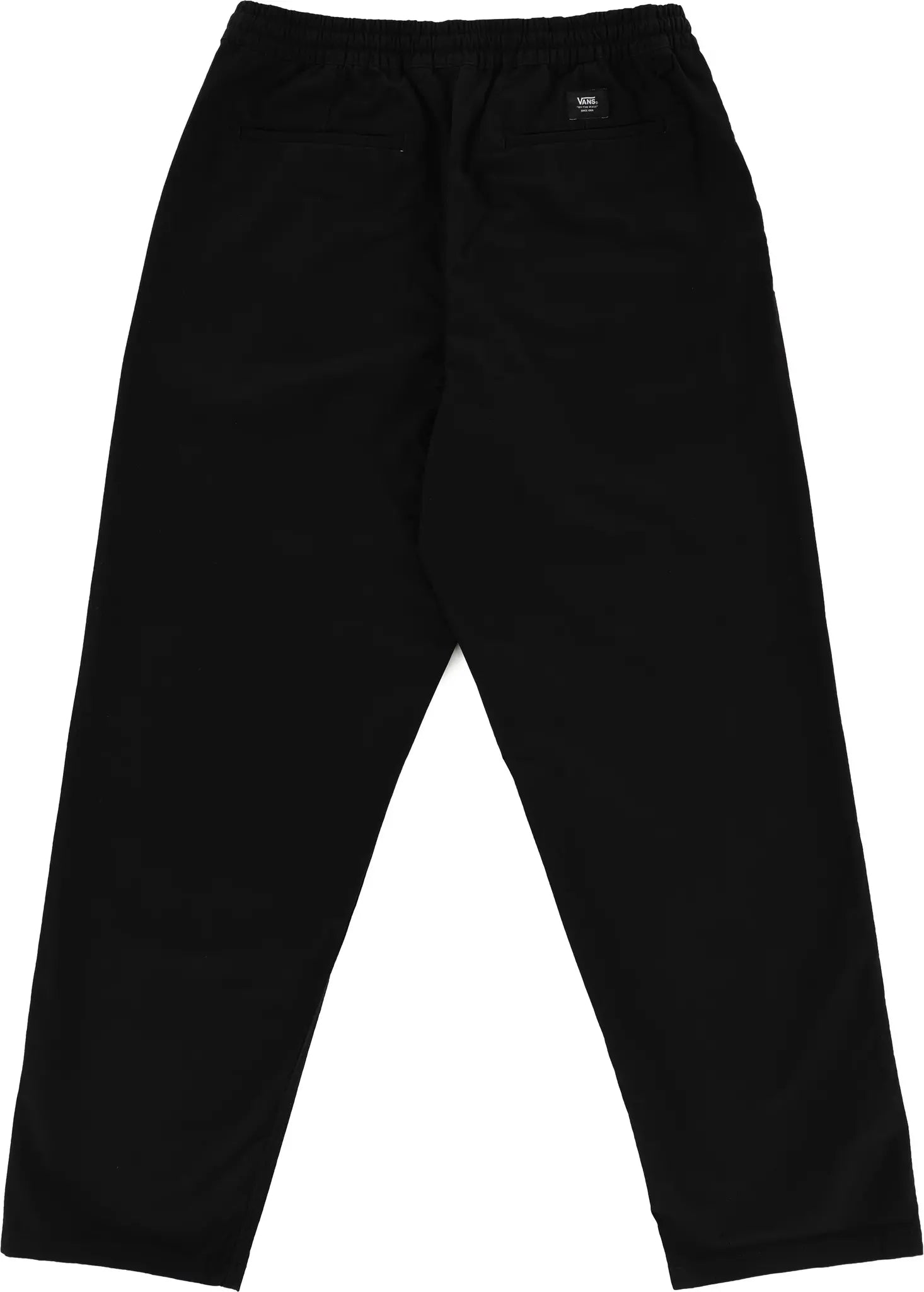 Range Baggy Tapered Elastic Waist Pant - Black