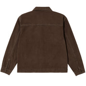 Skate Garage Denim Jacket - Coal Brown