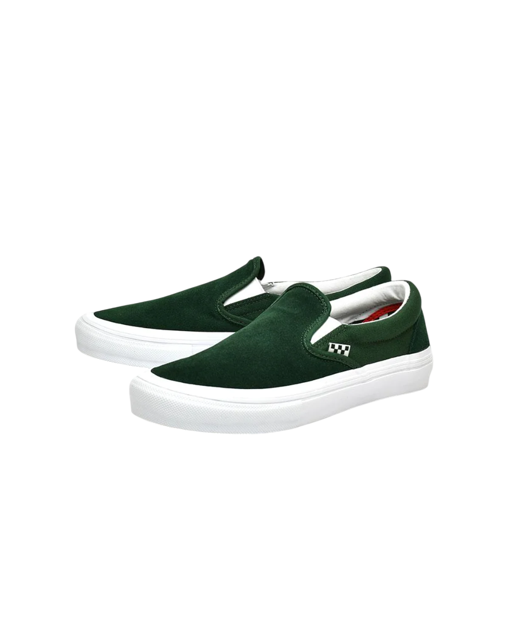 Skate Slip-On - Vert/Blanc Enveloppé
