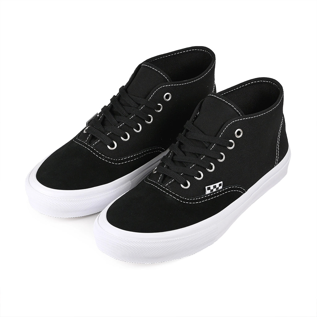 Skate Authentic Mid - Black/White
