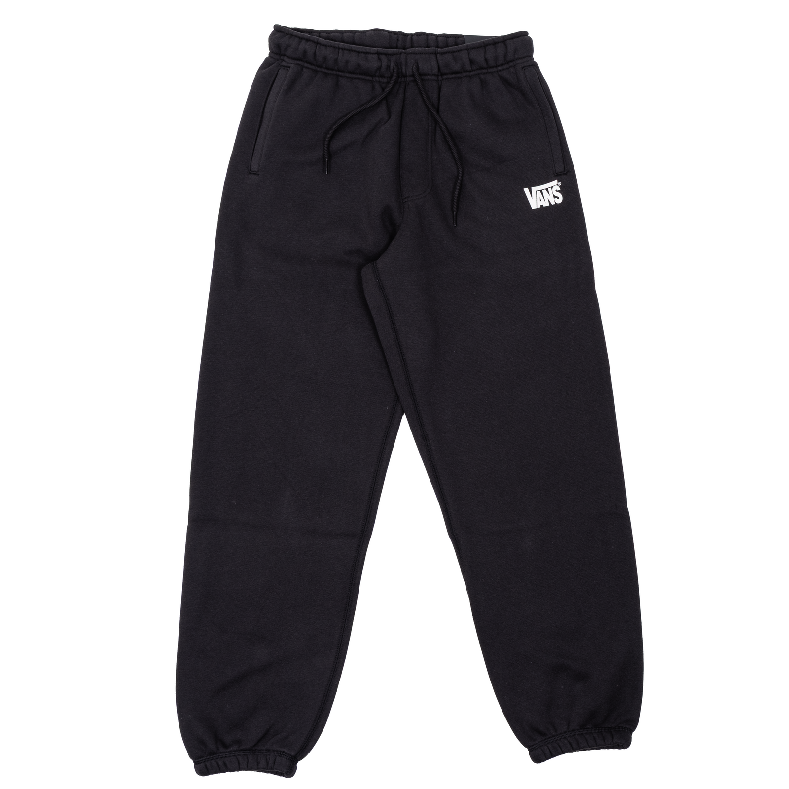 Stretch Logo Fleece Pant II - Black/White
