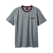 Varsity Ringer T-Shirt - Gris Chiné