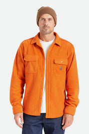 Bowery L/S Arctic Stretch Fleece - Burnt Orange