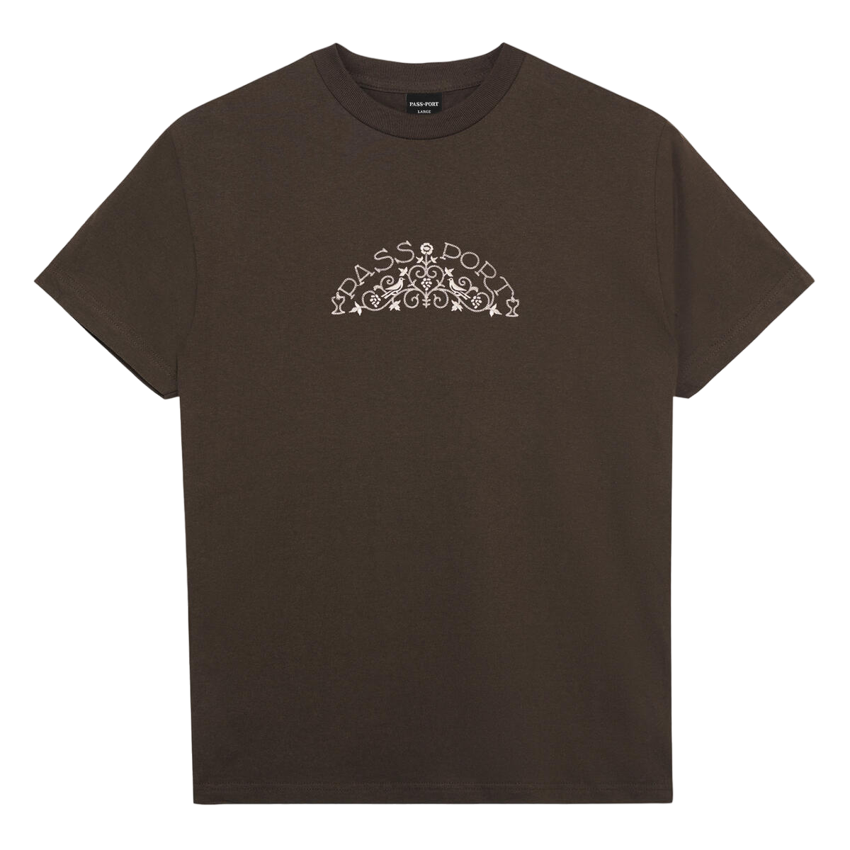 Vineyard Birds Tee - Bark