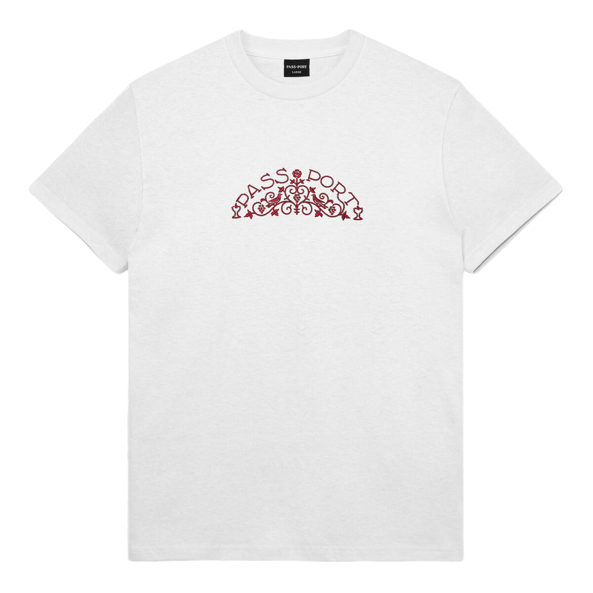 Vineyard Birds Tee - White