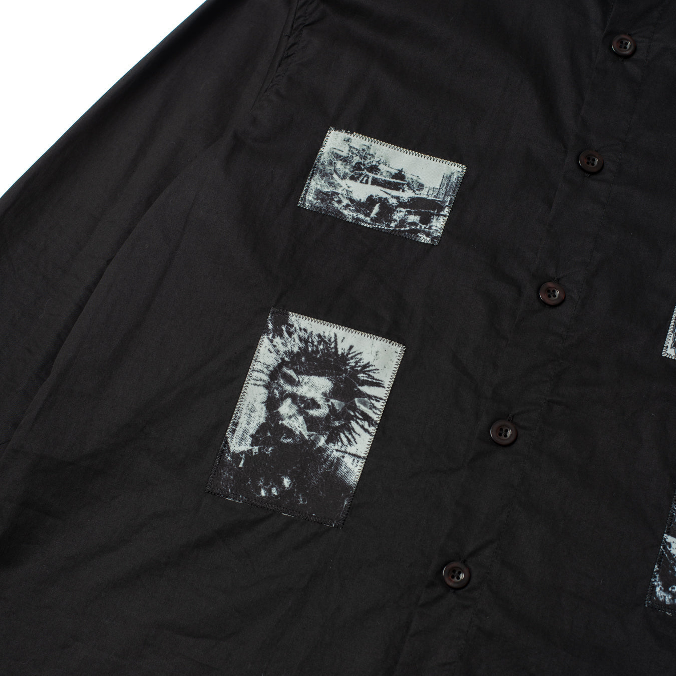 Vision Of Hell Oxford Shirt - Black