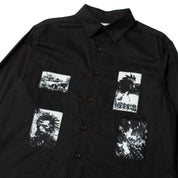 Vision Of Hell Oxford Shirt - Black