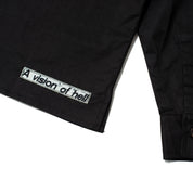 Vision Of Hell Oxford Shirt - Black