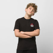 Kids Vans Pizzeria T-Shirt - Black