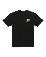 Team Player Checkerboard T-Shirt - Black/Old Gold