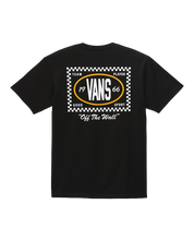 Team Player Checkerboard T-Shirt - Black/Old Gold