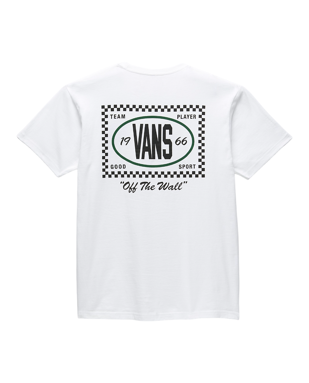 Team Player Checkerboard T-Shirt - White