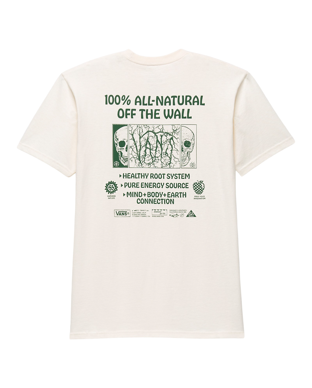 All Natural Mind T-Shirt - Antique White