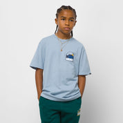 Kids Vans Snowy Peak Scence T-Shirt - Ashley Blue