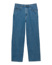 Pantalon ample en denim à 5 poches Covina - Délavage à la pierre 