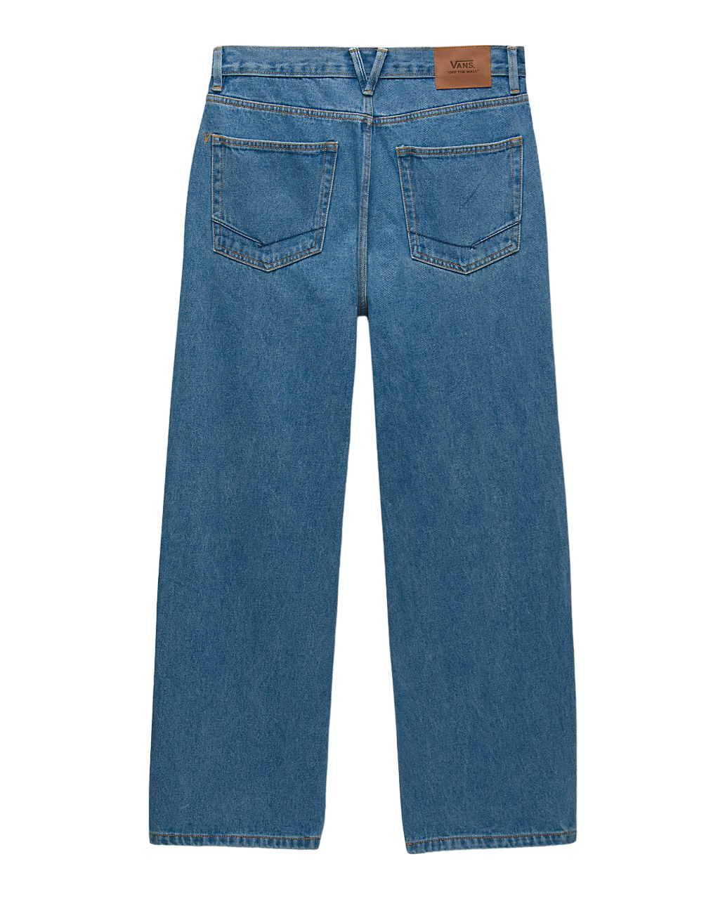 Pantalon ample en denim à 5 poches Covina - Délavage à la pierre 