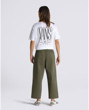 Range Loose Cropped Elastic Waist Pant - Grape Leaf