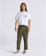 Range Loose Cropped Elastic Waist Pant - Grape Leaf