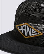 Kids Vans Diamond Mesh Snapback Hat - Black