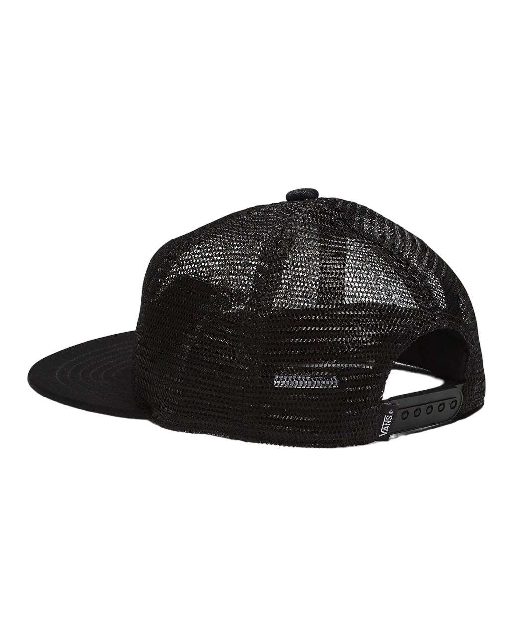 Kids Vans Diamond Mesh Snapback Hat - Black