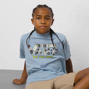 Kids Grip Art T-Shirt - Ashley Blue