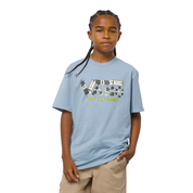 Kids Grip Art T-Shirt - Ashley Blue