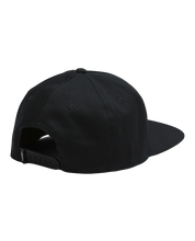 Casquette Snapback avec patch - Noir