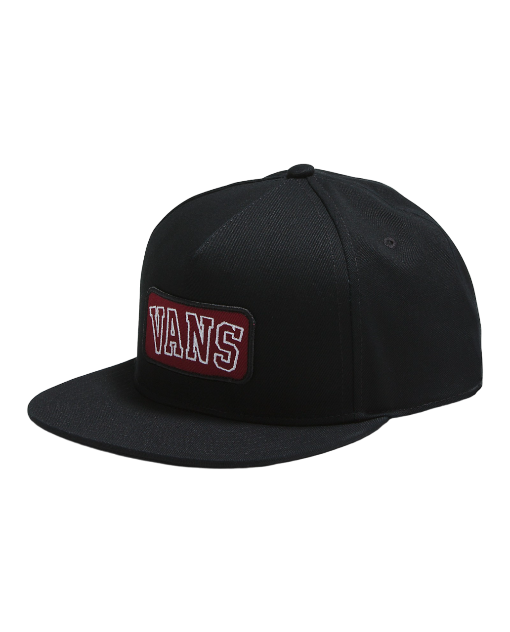 Casquette Snapback avec patch - Noir