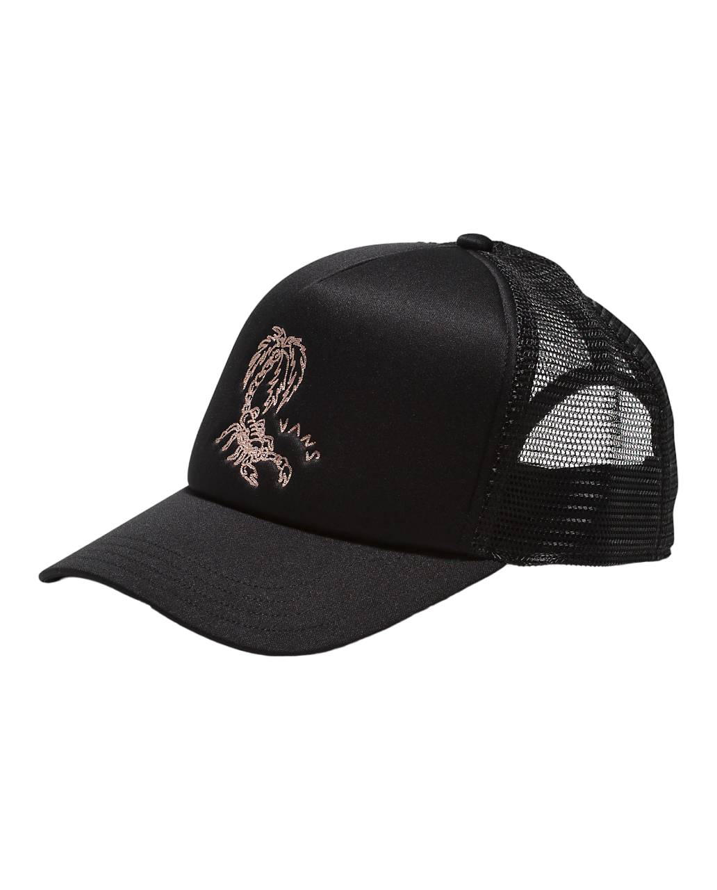 Munson Curved Bill Trucker Hat - Black