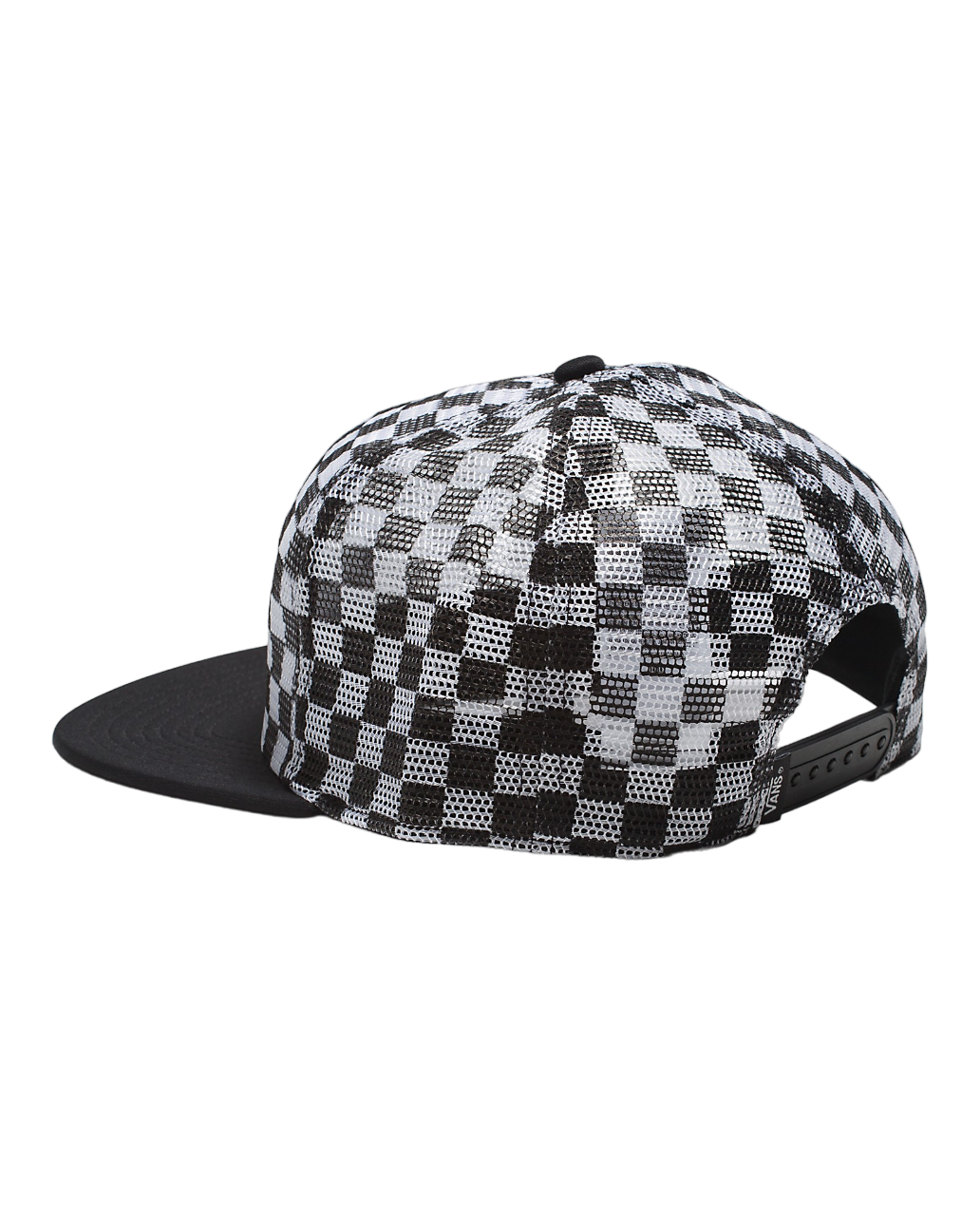 Full Patch Mesh Trucker - Black/White