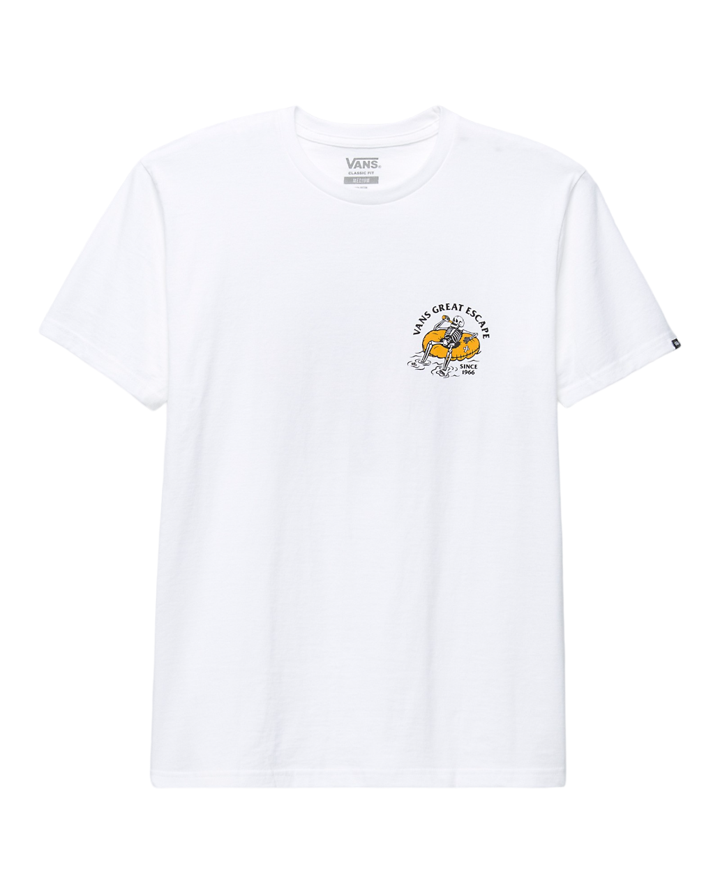 T-shirt Vacances permanentes - Blanc 