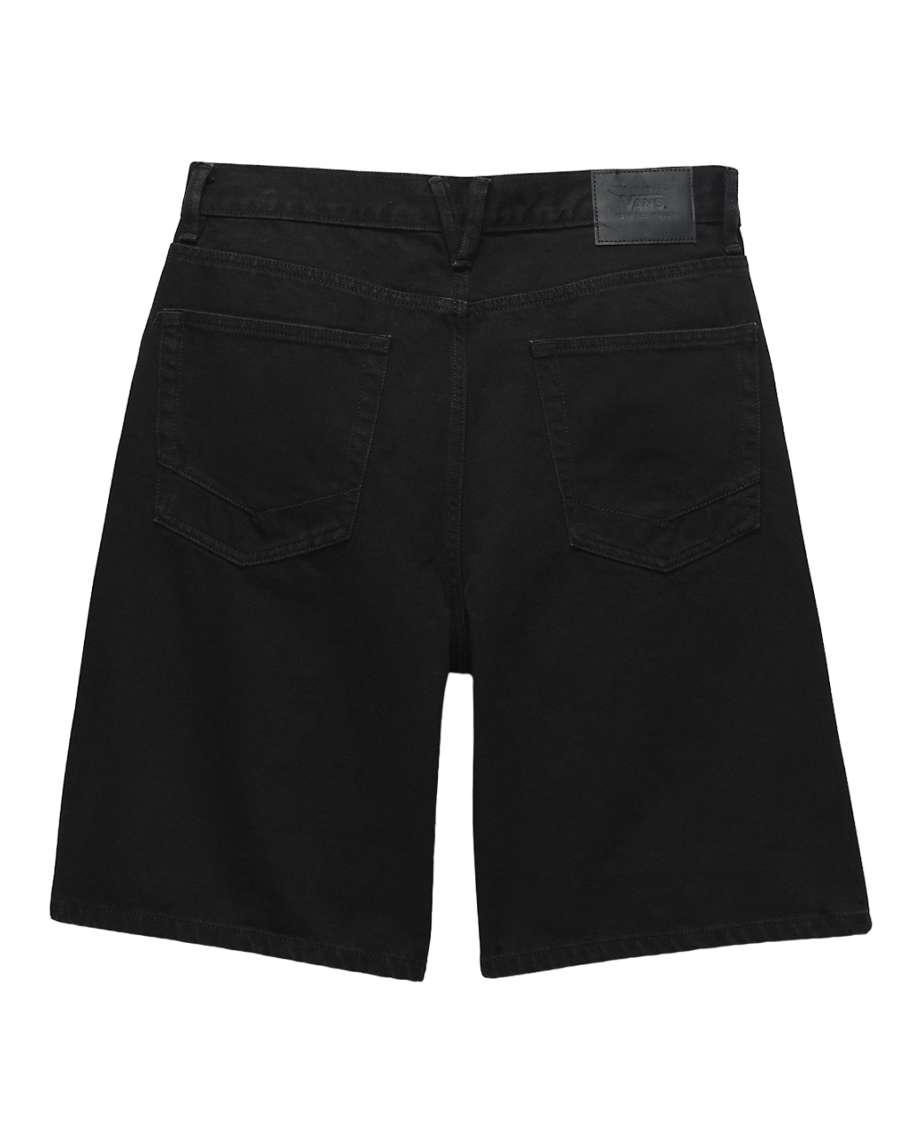 Short ample en denim à 5 poches Covina 22 pouces - Noir délavé 