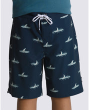 Kids The Daily Shark Fin 16.5'' Boardshort - Dress Blues