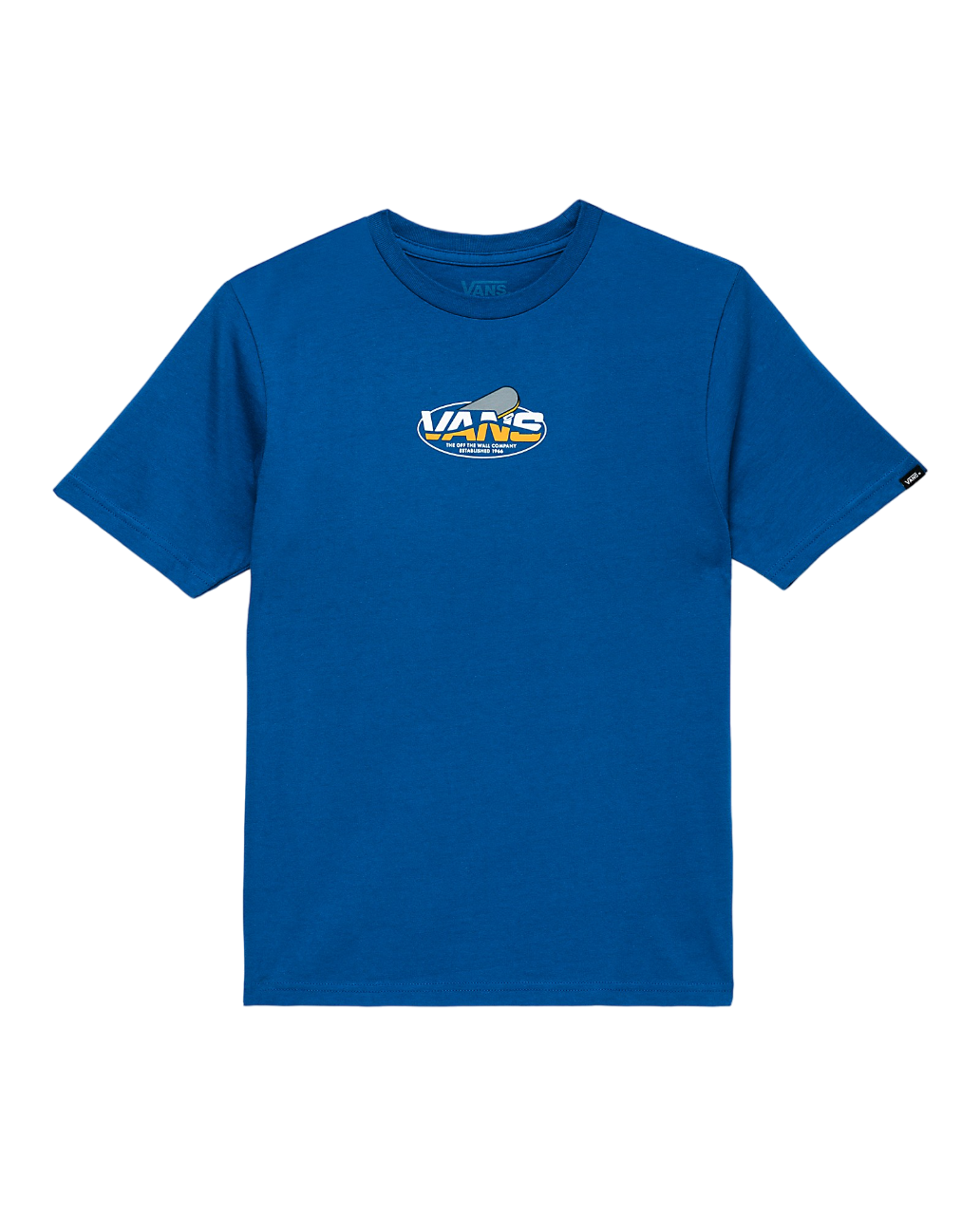 Kids Sk8 Shape T-Shirt - True Blue