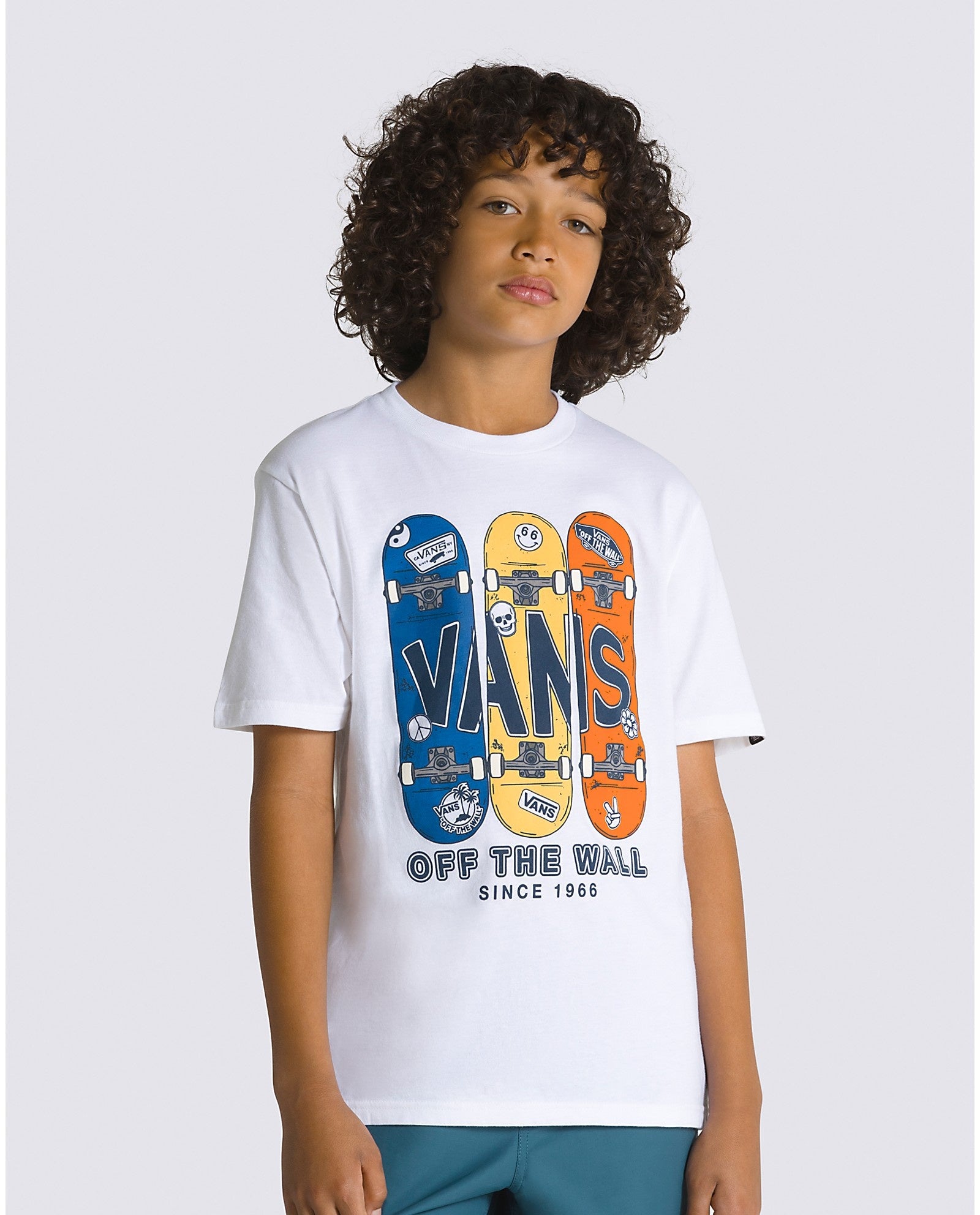 Kids Boardview T-Shirt - White