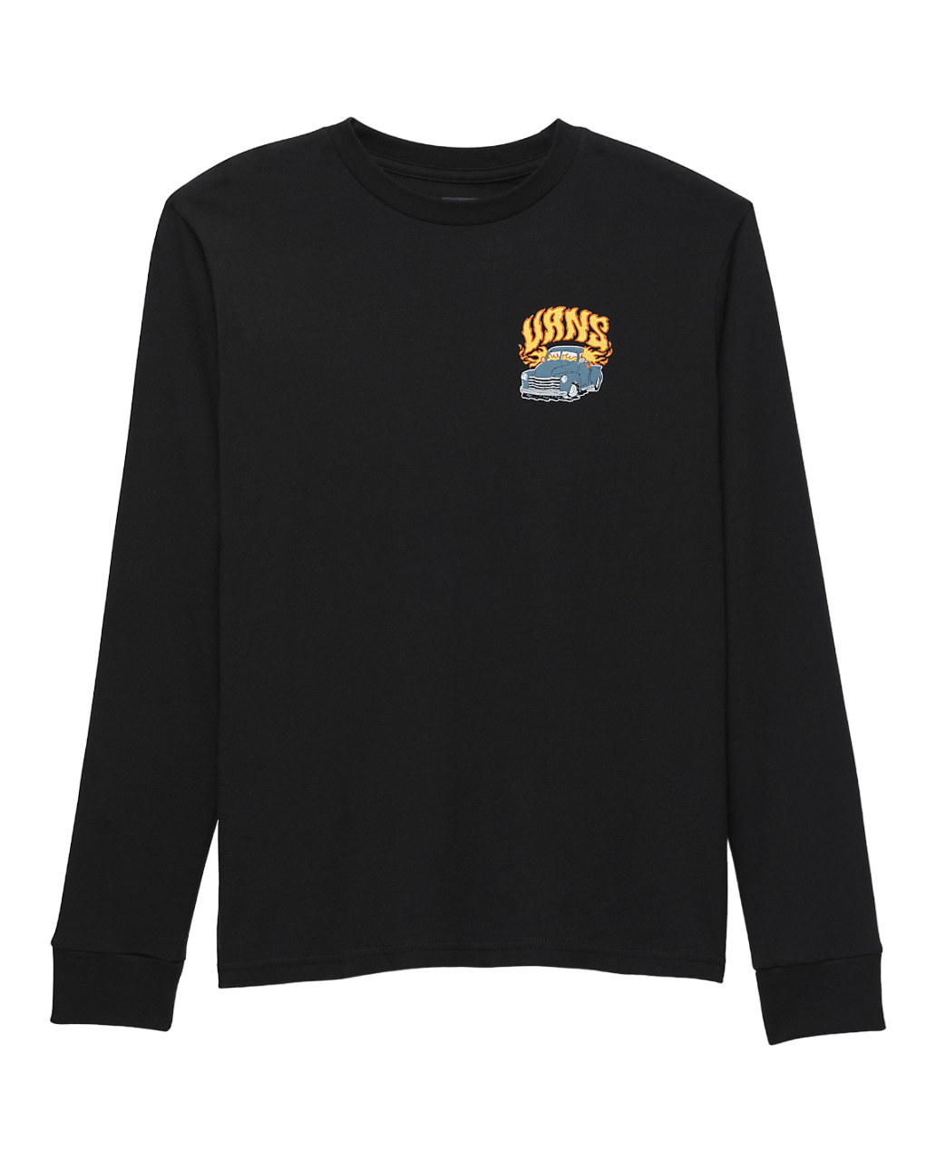 Kids Fired Up Long Sleeve T-Shirt - Black